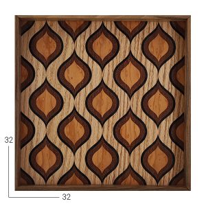 اصفهان 14S سینی چوبی دست ساز معرق