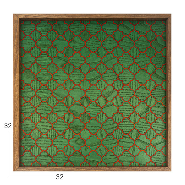 میترا 03S سینی چوبی دست ساز معرق